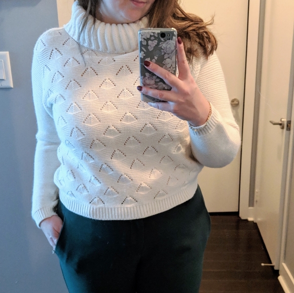 Cream knit sweater - Picture 5 of 7